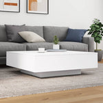 HKH Mesa de Centro com Luzes Led - Branco