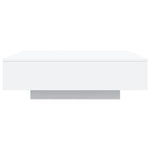 HKH Mesa de Centro com Luzes Led - Branco
