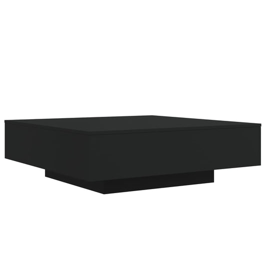 Mesa de centro HKH con luces LED - Negro