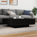 HKH Mesa de Centro com Luzes Led - Preto