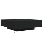 HKH Mesa de Centro com Luzes Led - Preto