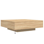 HKH Mesa de Centro com Luzes Led Carvalho Sonoma
