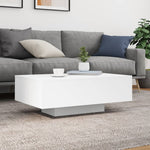 HKH Mesa de Centro com Luzes Led - Branco