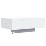 HKH Mesa de Centro com Luzes Led - Branco