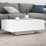 HKH Mesa de Centro com Luzes Led - Branco