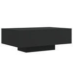 HKH Mesa de Centro com Luzes Led - Preto