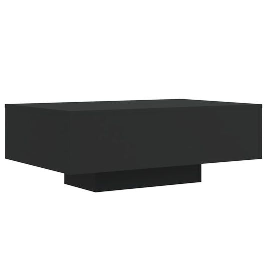 Mesa de centro HKH con luces LED - Negro