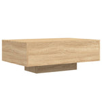HKH Mesa de Centro com Luzes Led Carvalho Sonoma