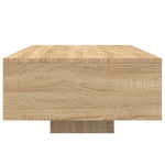 HKH Mesa de Centro com Luzes Led Carvalho Sonoma