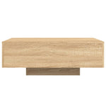 HKH Mesa de Centro com Luzes Led Carvalho Sonoma