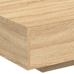 HKH Mesa de Centro com Luzes Led Carvalho Sonoma