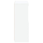 HKH Armário de Apoio com Luzes LED - Branco