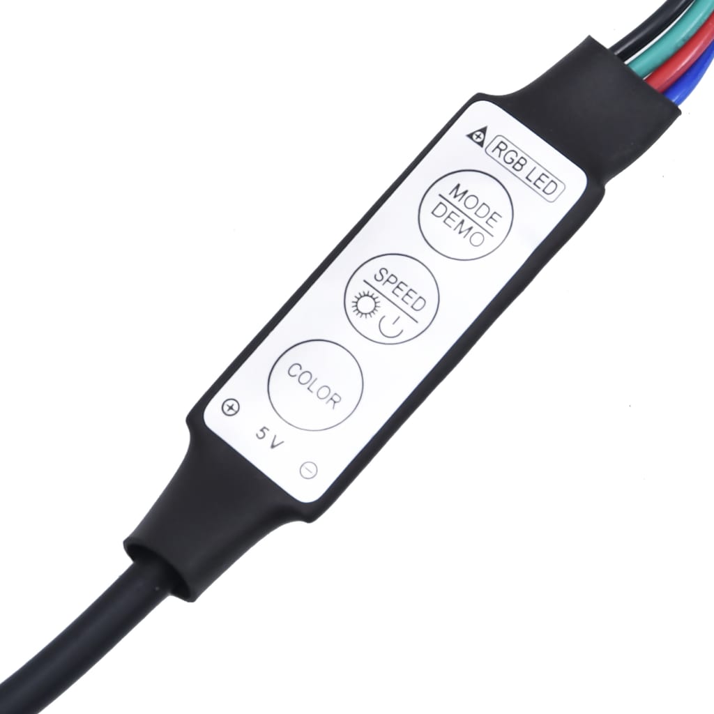 HKH Aparador Alto em derivados de Madeira, Vidro com Luzes Led 60,5 X 37 X 100 Cm - Cinzento-Cimento