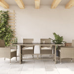 HKH 4 Pcs Conjunto Lounge de Jardim Pinho Maciço - Branco