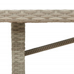 HKH 4 Pcs Conjunto Lounge de Jardim Pinho Maciço - Branco