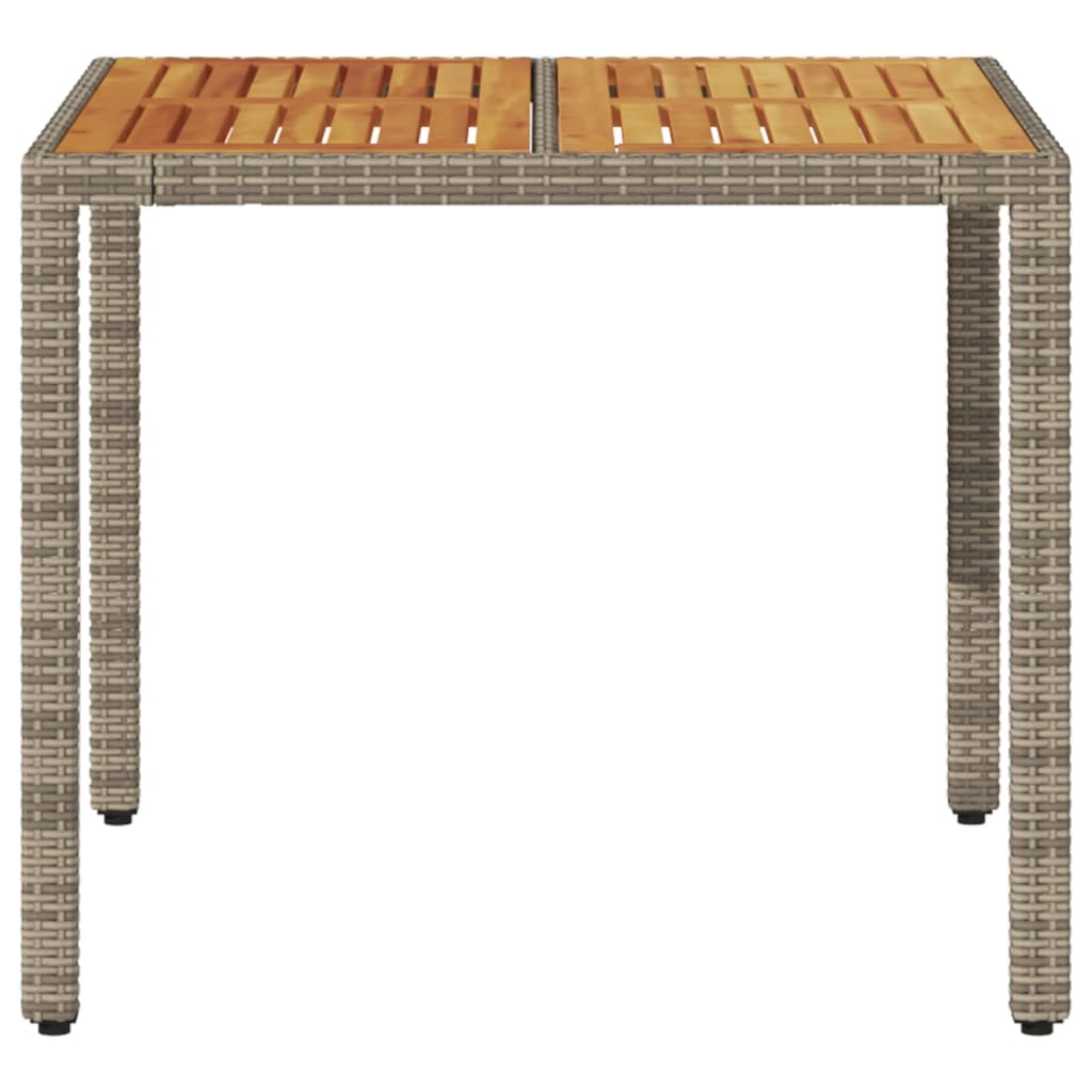 HKH 8 Piezas Conjunto de Salón de Jardín Pino Macizo - Negro