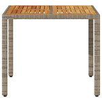 HKH 8 Piezas Conjunto de Salón de Jardín Pino Macizo - Negro