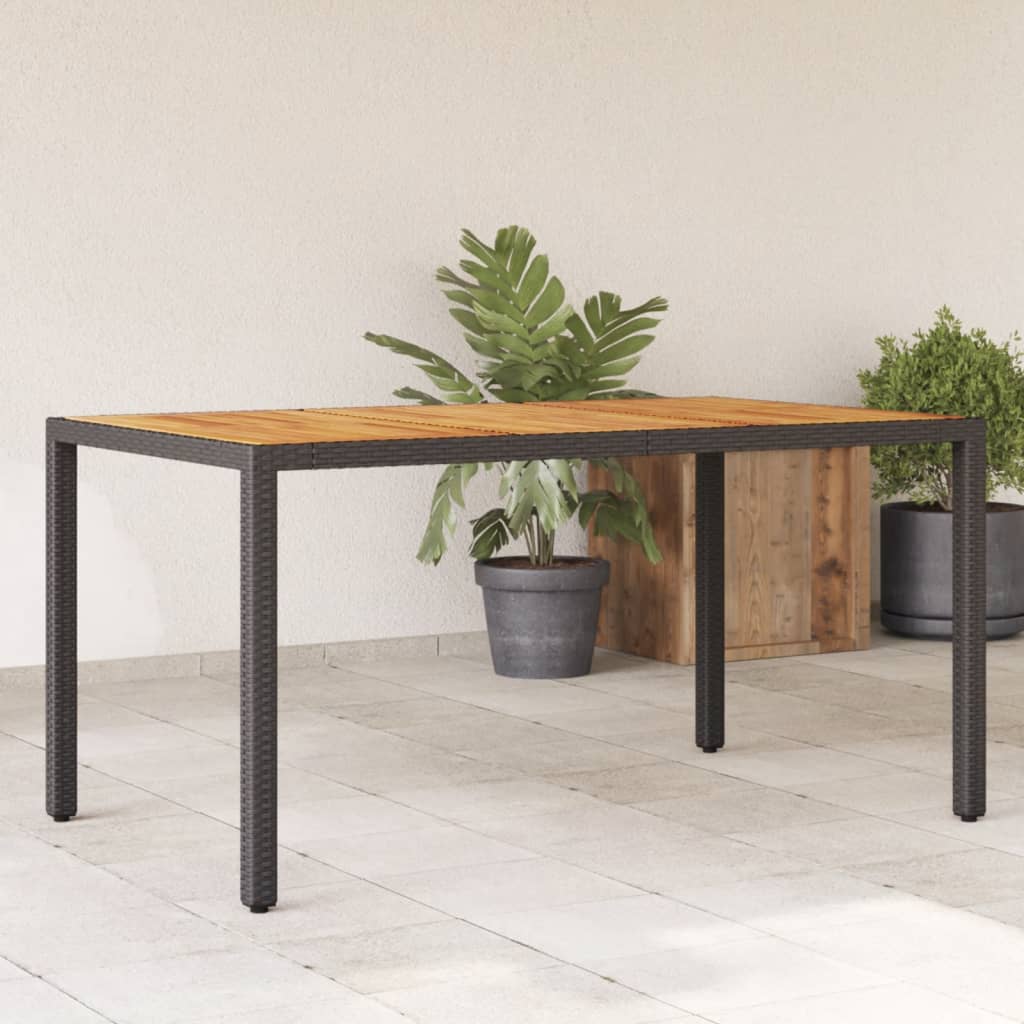 HKH 9 Pcs Conjunto Lounge de Jardim Pinho Maciço - Preto