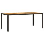 HKH 5 Pcs Conjunto Lounge de Jardim Pinho Maciço - Marrom