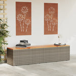 HKH 6 Pcs Conjunto Lounge de Jardim Pinho Maciço Cinzento - Cinzeto