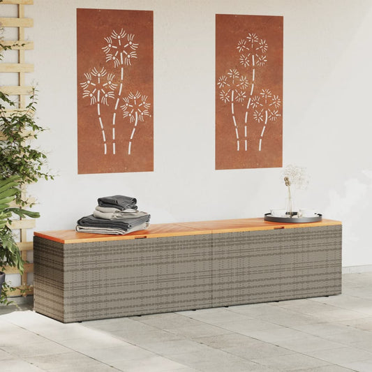 HKH 6 Pcs Conjunto Lounge de Jardim Pinho Maciço Cinzento - Cinzeto
