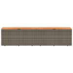 HKH 6 Pcs Conjunto Lounge de Jardim Pinho Maciço Cinzento - Cinzeto