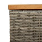 HKH 6 Pcs Conjunto Lounge de Jardim Pinho Maciço Cinzento - Cinzeto