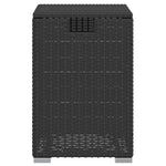 HKH Cobertura para Botija de Gás 40x40x60 Cm Vime Pe - Preto