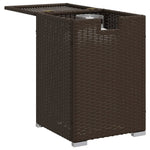 HKH Cobertura para Botija de Gás 40x40x60 Cm Vime Pe Castanho - Marrom