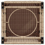 HKH Cobertura para Botija de Gás 40x40x60 Cm Vime Pe - Bege