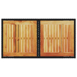 HKH Mesa de Jardim 100x55x73 Cm Vime Pe e Madeira de Acácia - Preto