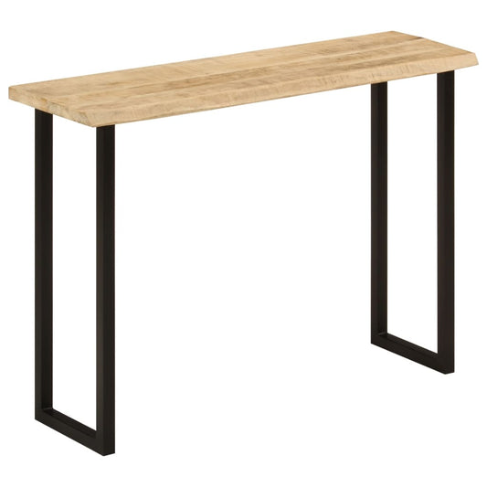 Mesa consola HKH con borde vivo de madera de mango maciza
