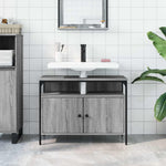 HKH Mueble para Lavabo Sonoma - 80x30x60cm - Gris