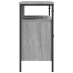 HKH Mueble para Lavabo Sonoma - 80x30x60cm - Gris