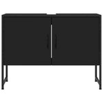 HKH Mueble Lavabo Baño - 80x33x60 Cm - Negro