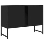 HKH Mueble Lavabo Baño - 80x33x60 Cm - Negro