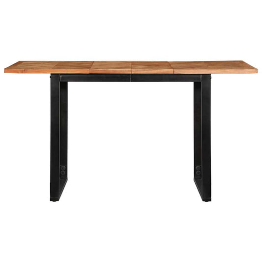 HKH Mesa de Jantar de Acácia em Madeira Maciça