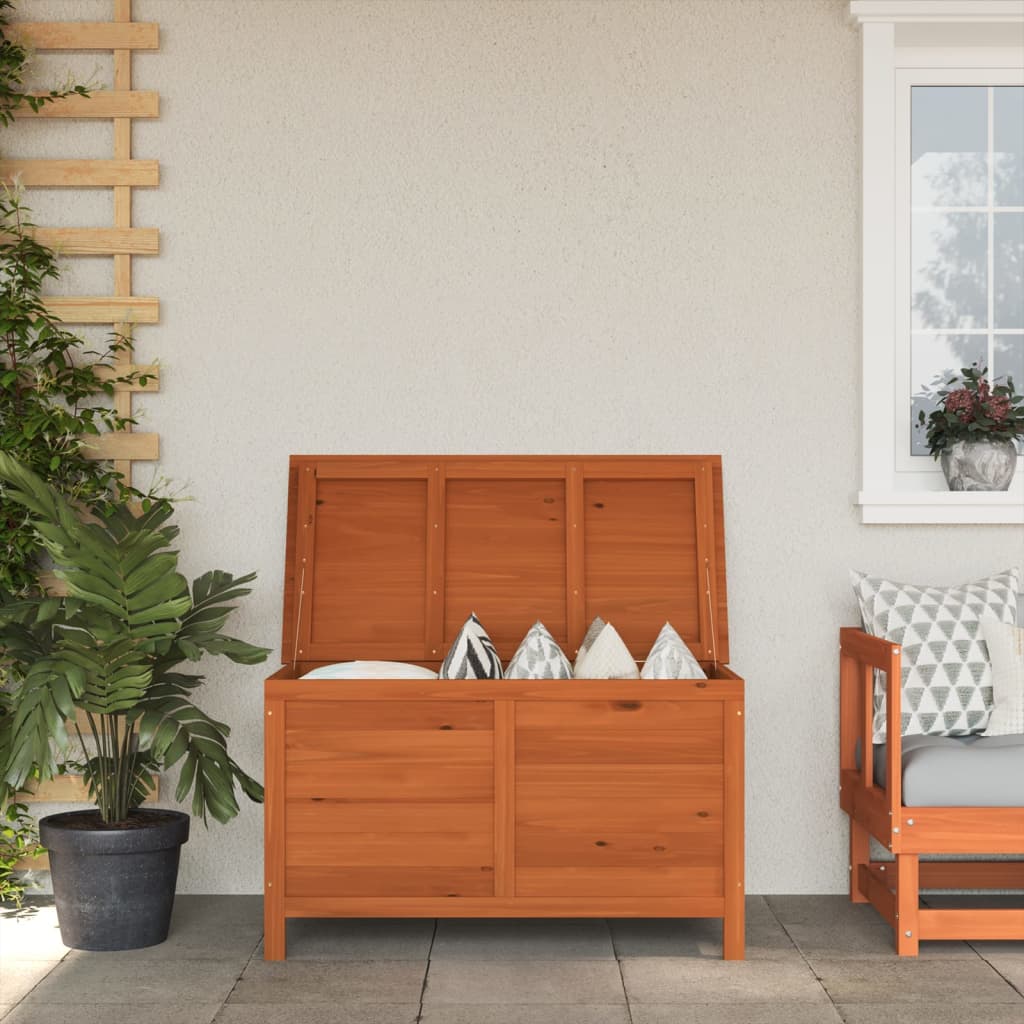 HKH Cajonera de Jardín 99x49,5x58,5 cm Abeto Macizo - Marrón