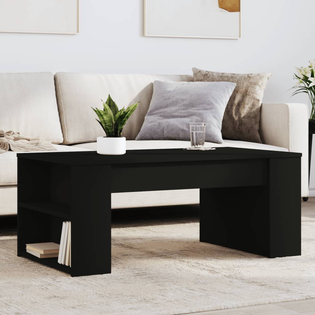 HKH Mesa de centro en derivados de madera - Negro