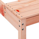 Mesa de picnic HKH Madera de Douglas maciza - Marrón