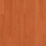 HKH Mesa de Piquenique 105x134x75 Cm Pinho Maciço Castanho-mel - Marrom