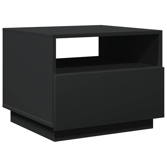 Mesa de centro HKH con luces LED - Negro