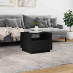 HKH Mesa de Centro com Luzes Led - Preto
