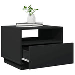 HKH Mesa de Centro com Luzes Led - Preto
