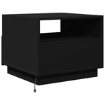 HKH Mesa de Centro com Luzes Led - Preto