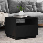 HKH Mesa de Centro com Luzes Led - Preto