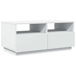 HKH Mesa de Centro com Luzes Led - Branco