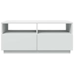 HKH Mesa de Centro com Luzes Led - Branco