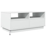 HKH Mesa de Centro com Luzes Led - Branco
