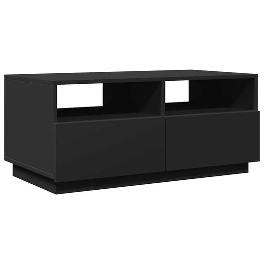 Mesa de centro HKH con luces LED - Negro